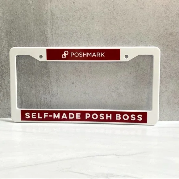 POSHMARK License Plate Frame - Picture 3 of 5